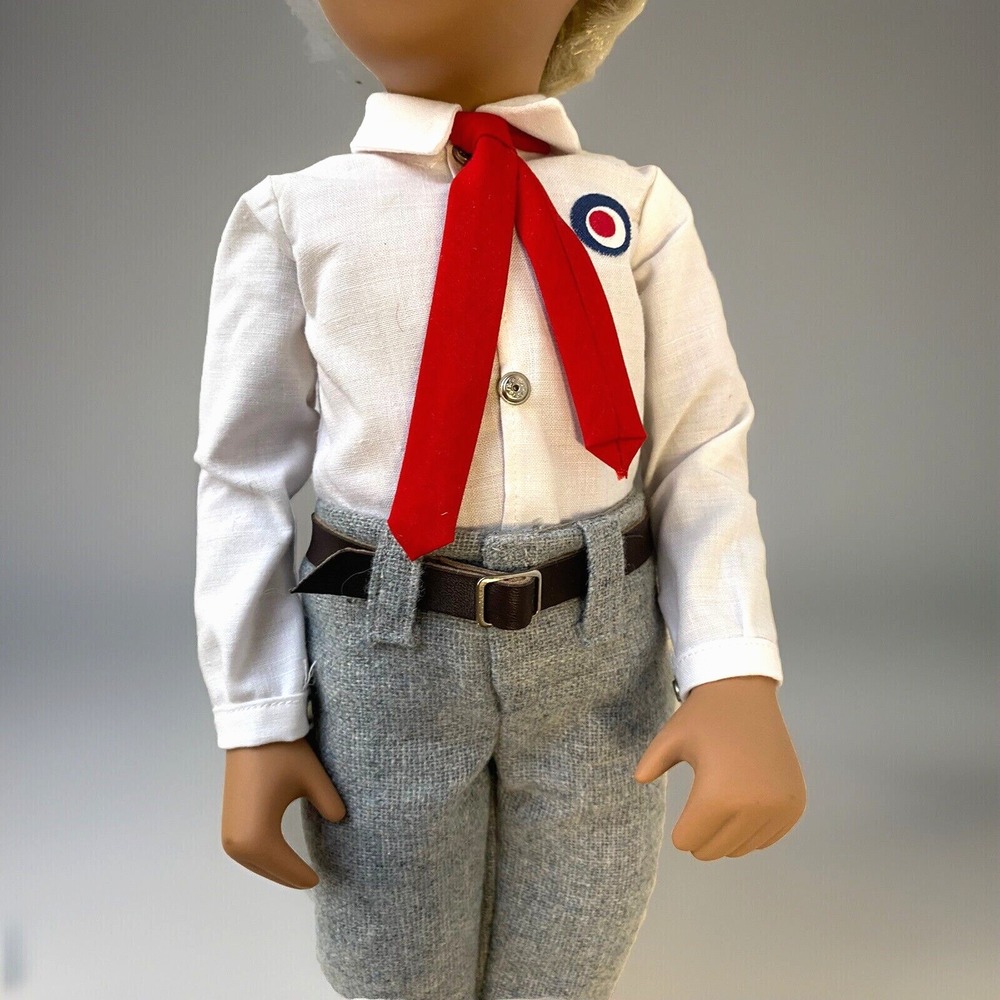 Gregor Sasha Doll 314 S Blonde‎ School Boy Dressed Original Clothes Trendon - Picture 3 of 9